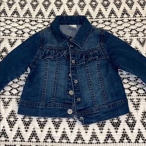 Jean jacket for toddler girl